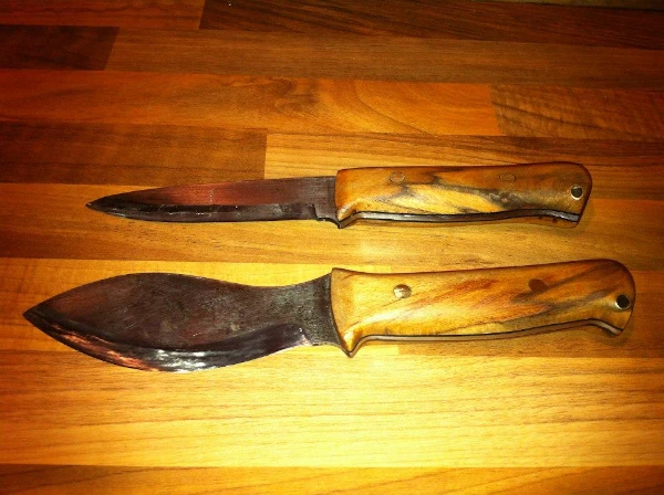 My first completed knives